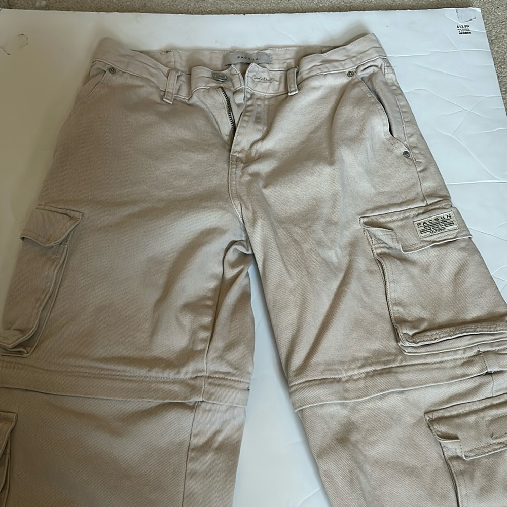 Men’s Cargo pants with detachable bottom